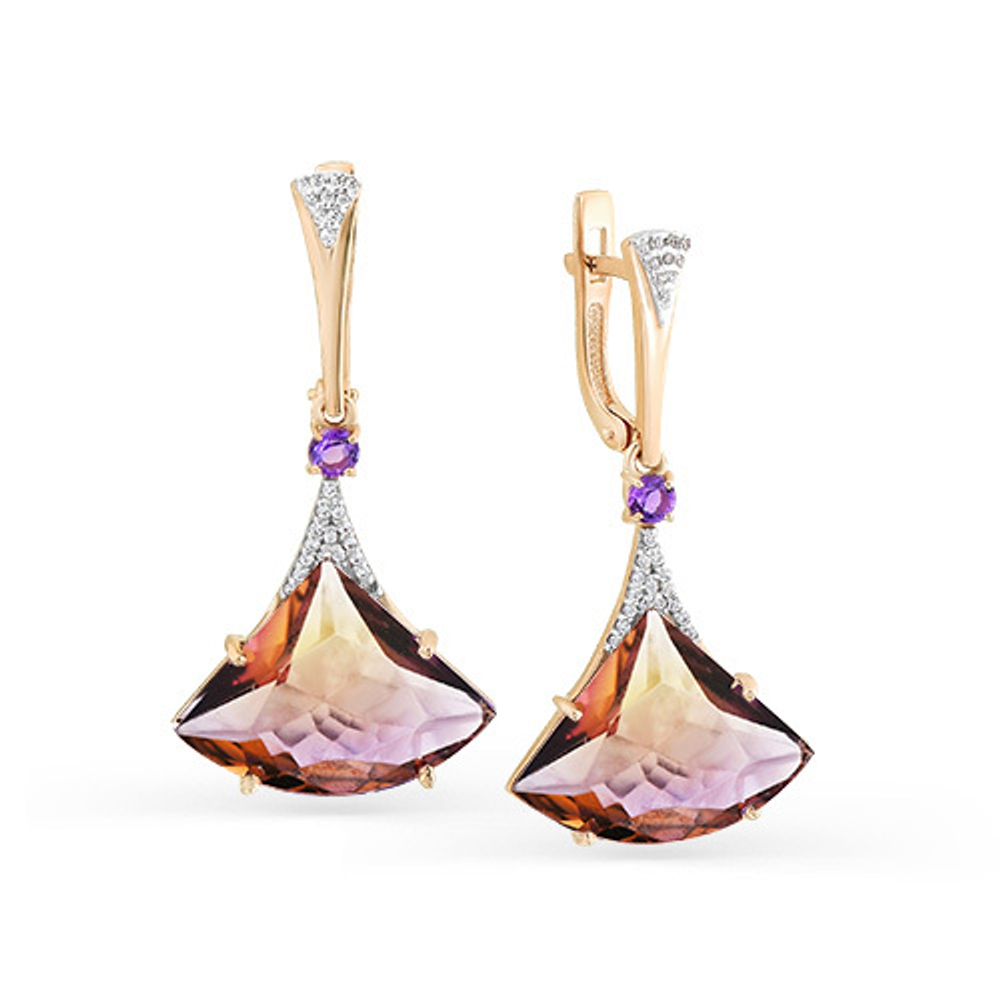 Серьги из золота 585 пробы