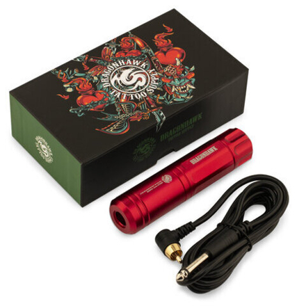 тату машинка Atom m6 super rotary pen red (4 mm)