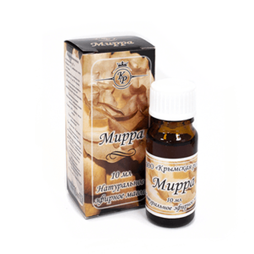 Масло Мирра эфирное 10 мл Крымская роза