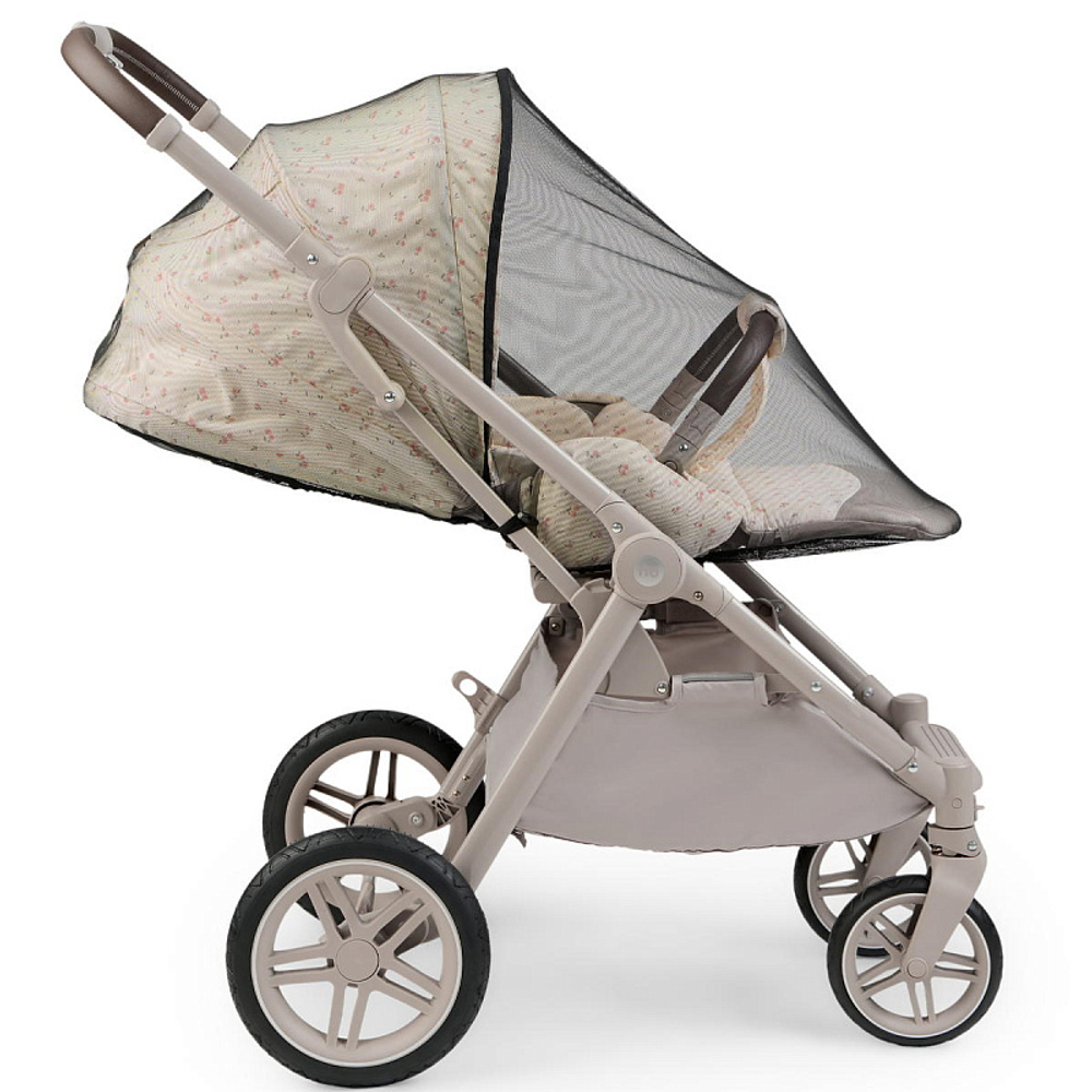 Детская прогулочная коляска Happy Baby Luna 360 beige (flowers)