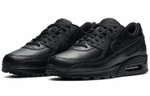 Кроссовки Nike Air Max 90 Leather "Triple Black"