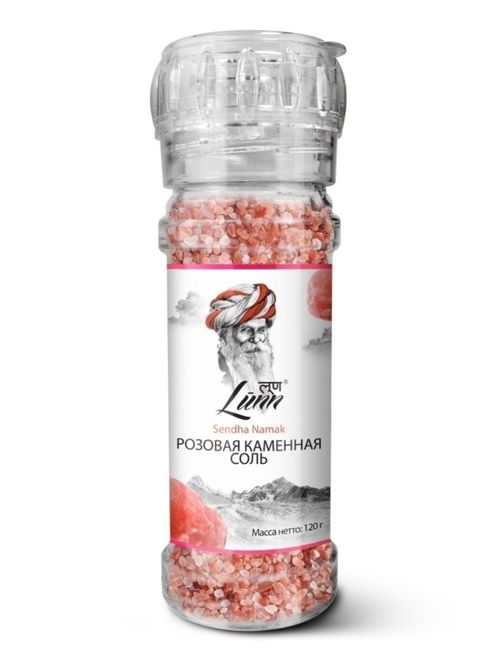 Соль Lunn Гималайская розовая, 120 г