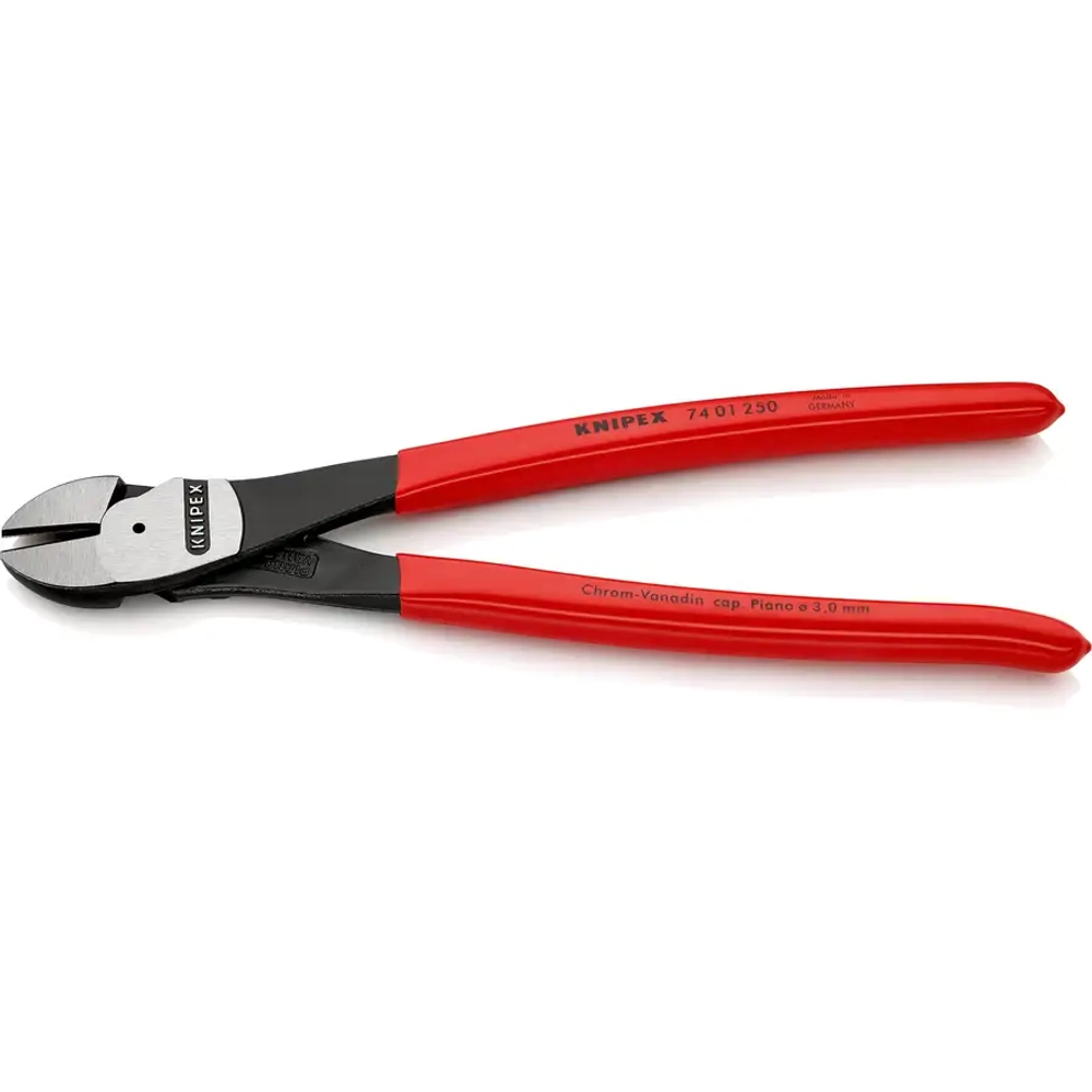 Кусачки боковые особой мощности черненые 250 мм Knipex 74 01 250 SB