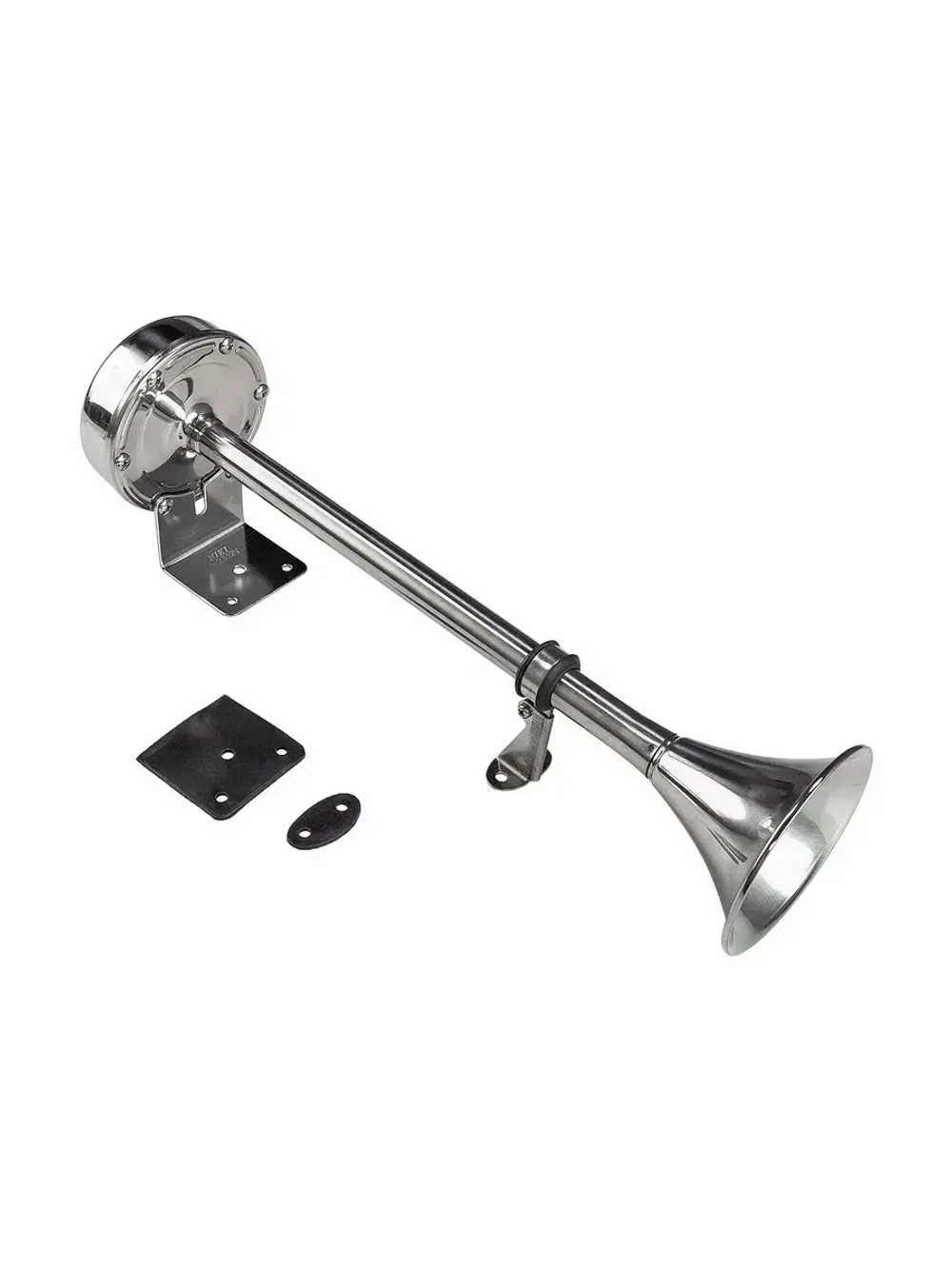 Сигнал 12В нерж. одинарная труба (400мм, 115 дБ)