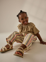 Брюки для девочки Next AM2-405, Бежевый, Розовый