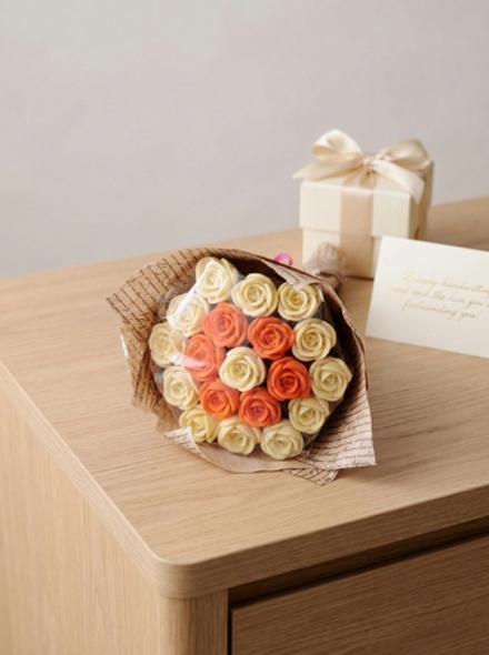 Шоколадный букет "Мини-розы" 19 штук