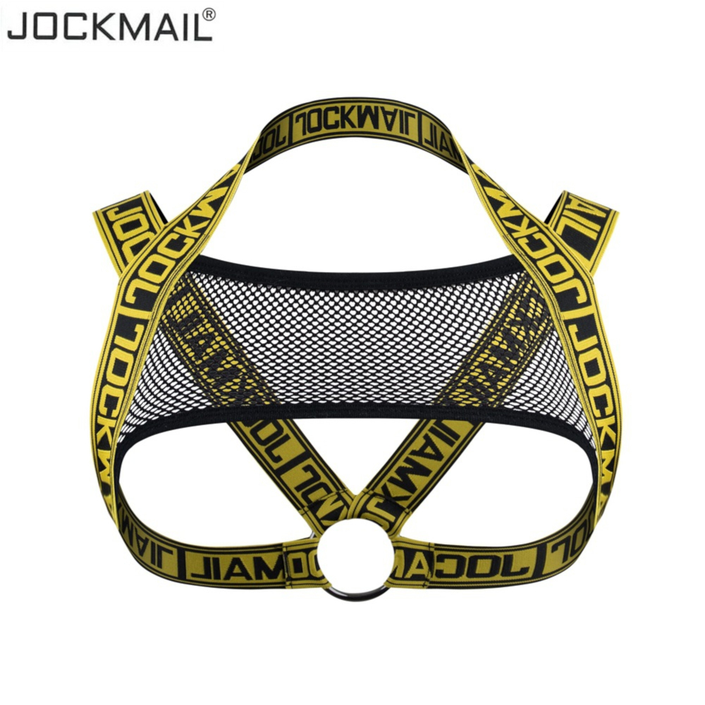 Мужская портупея желтая JOCKMAIL JM905-13