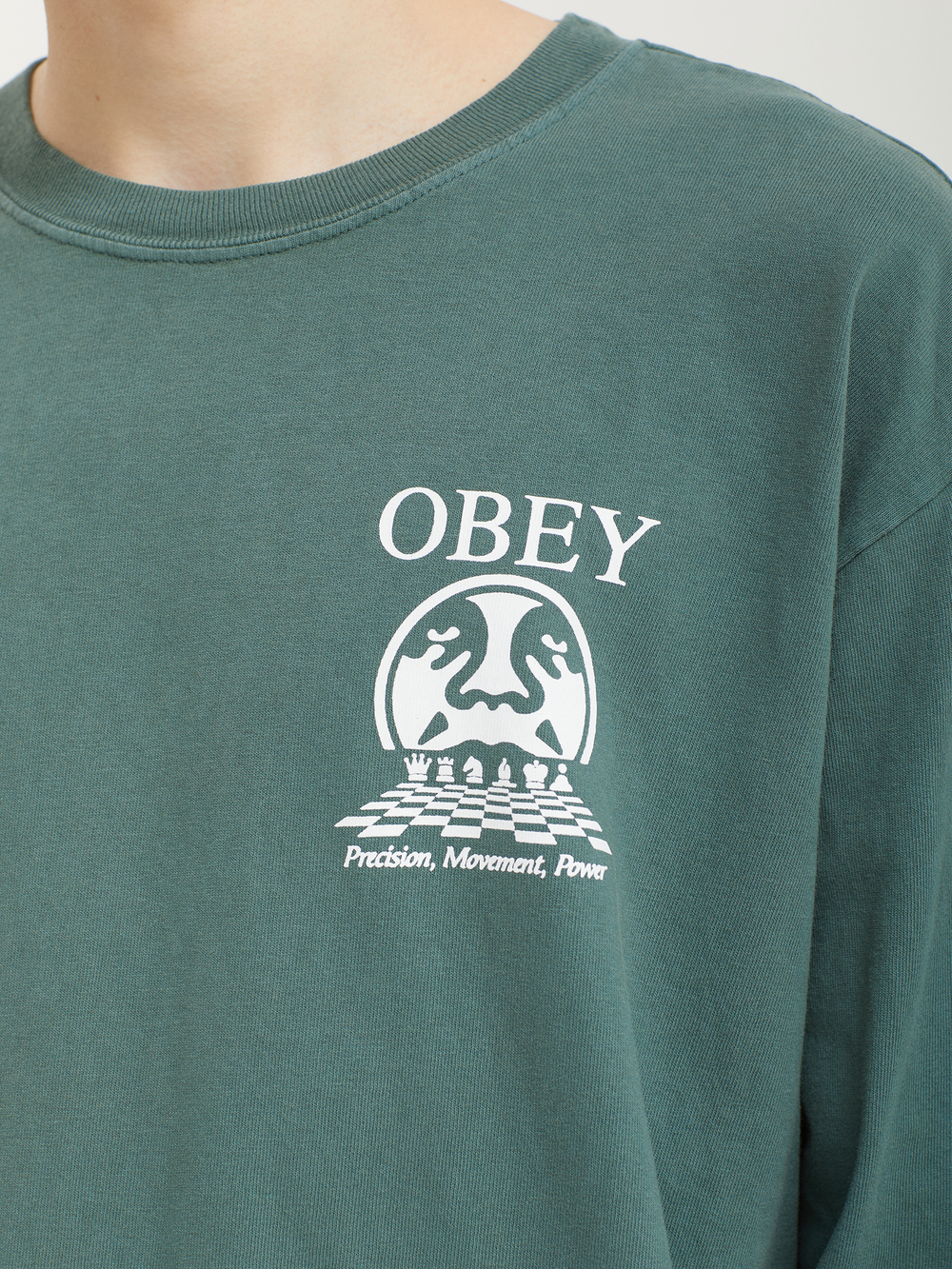 Мужской Лонгслив Obey Precision