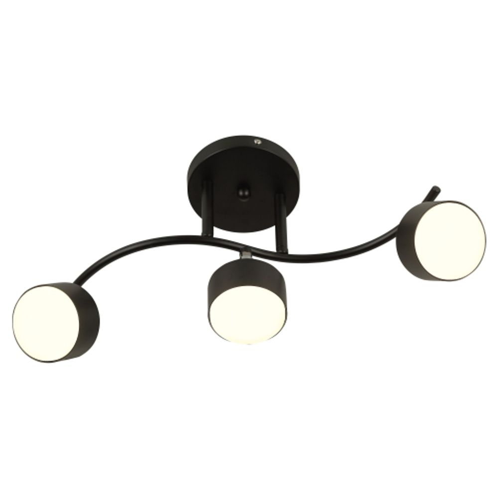 Светильник настенно-потолочный спот Rivoli Vanessa 7074-703 3хGX53 15 Вт поворотный | Споты-Подсветки