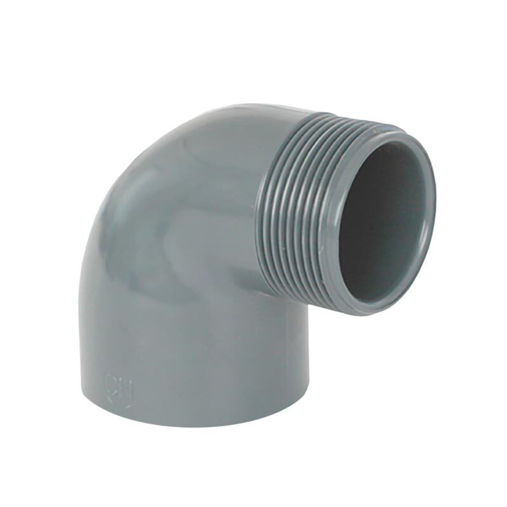 Угол 90 ПВХ переход D63-2" НР Aquaram (7301563)