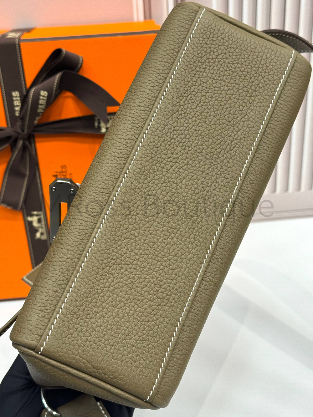 Сумка Hermes Kelly Messenger PM цвета хаки