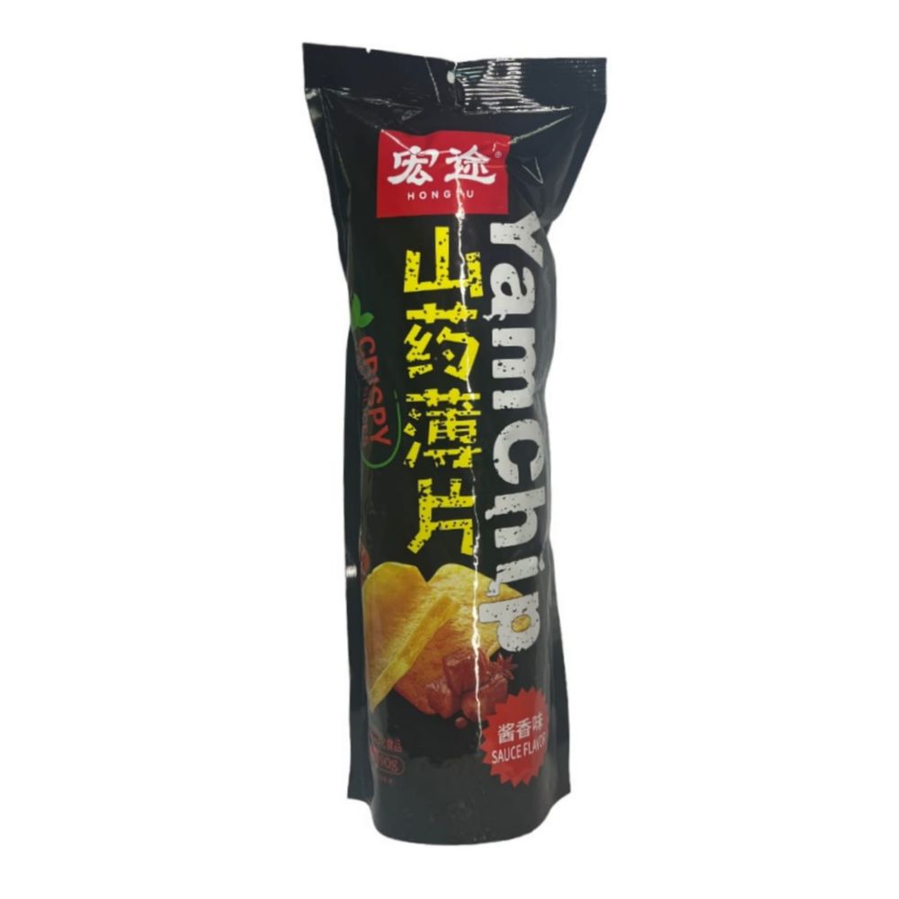 Чипсы из батата YamChip Hongtu Соевый соус 90 г 4 шт