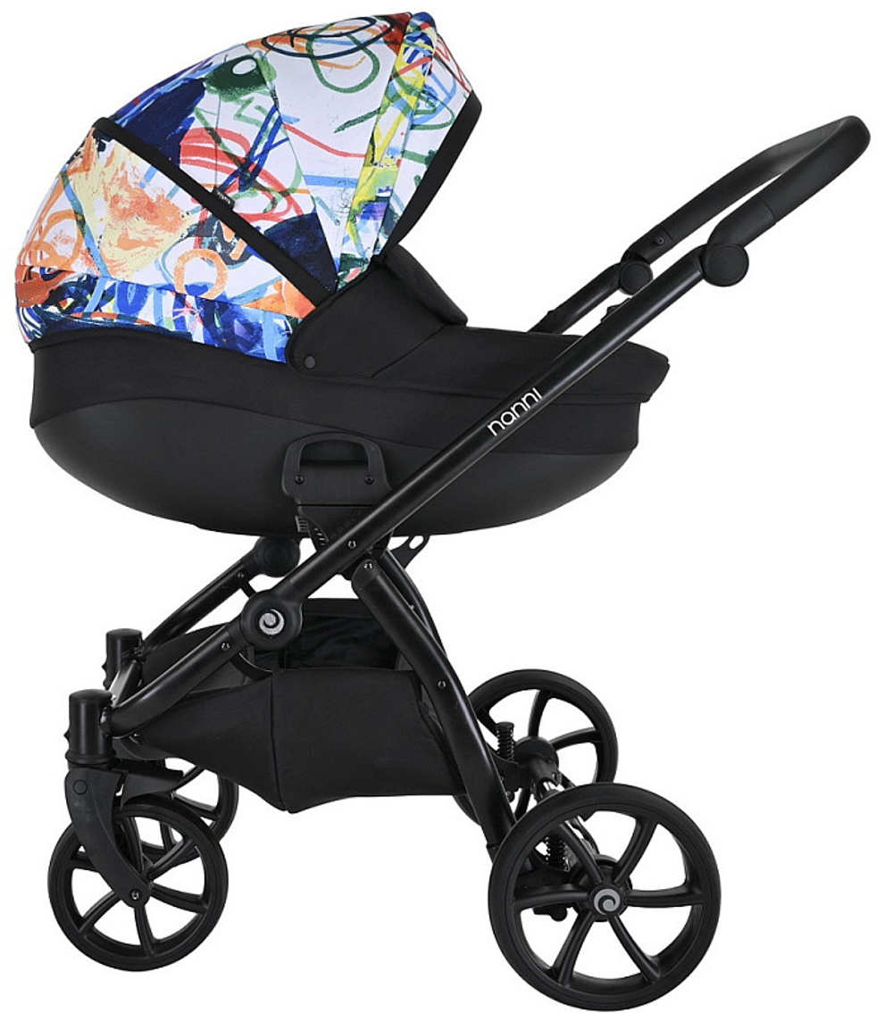 Детская коляска Tutis Nanni 7 2 в 1 1532118 White Painting
