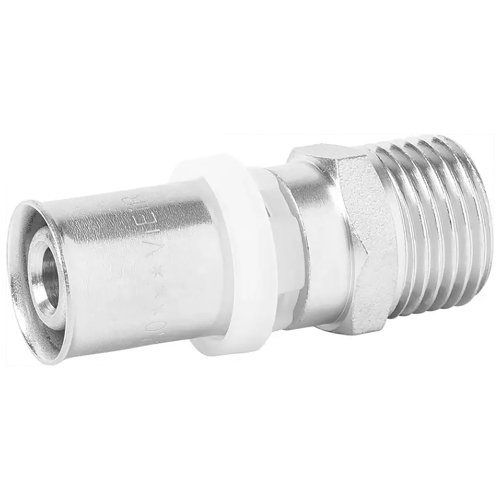 Соединитель VIEIR пресс 20х1/2"M VRKS203M (10/1)