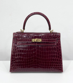 Сумка Hermes из кожи крокодила 25 см, арт. 466225267