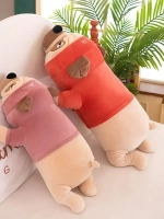 Мягкая игрушка мопс, французский бульдог 70 см