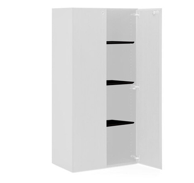 MultipliCEO Комплект полок,3шт ЧЕРНЫЙ