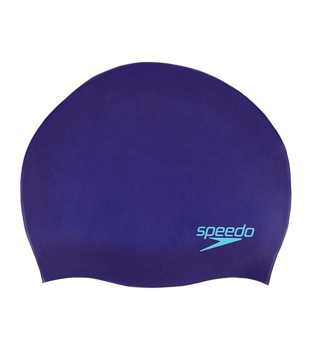 Шапочка для плавания силиконовая детская Speedo Plain Moulded Silicone Junior