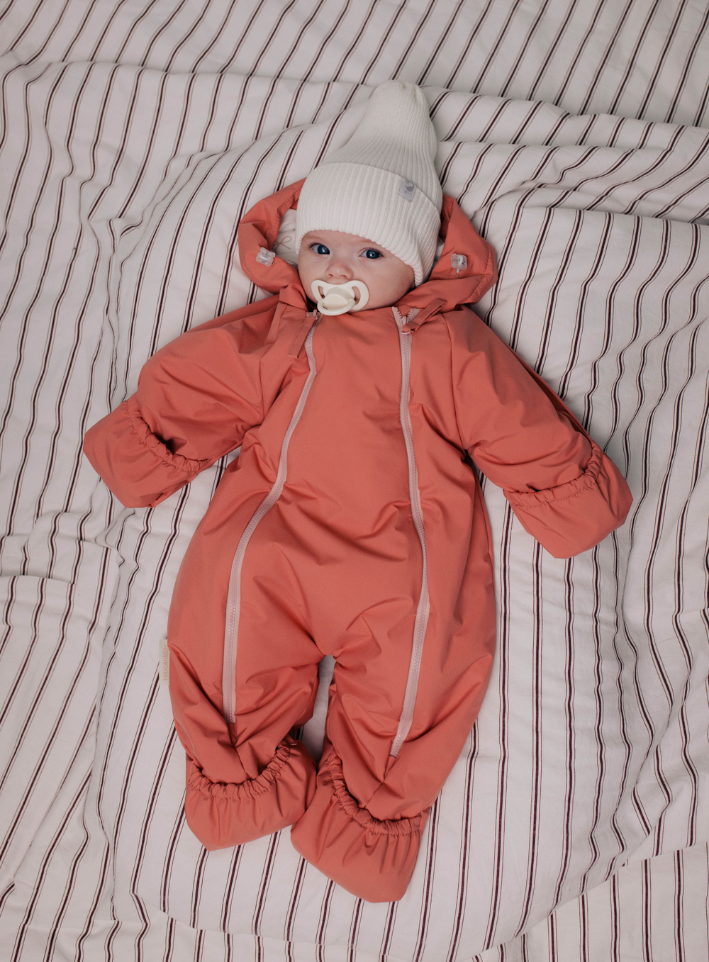 6000-02 Шапочка-колпачок вязаная (экрю)