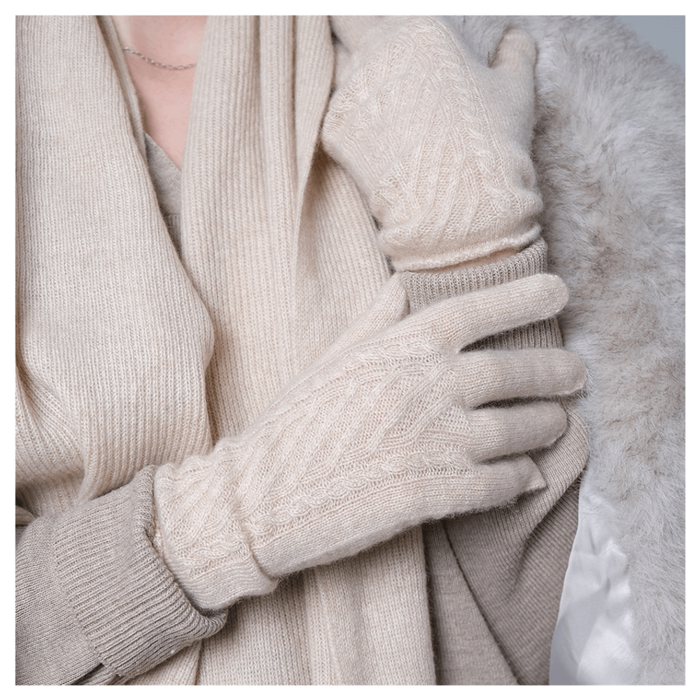 Перчатки из кашемира «Волшебное прикосновение»