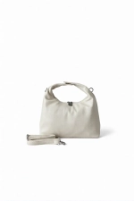 Сумка женская экокожа белая QOZA