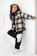 Рубашка для девочки Квадро-1 Виотекс КОРИЧНЕВЫЙ