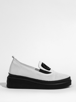 Кожаные туфли Lab Milano 3750154 белый