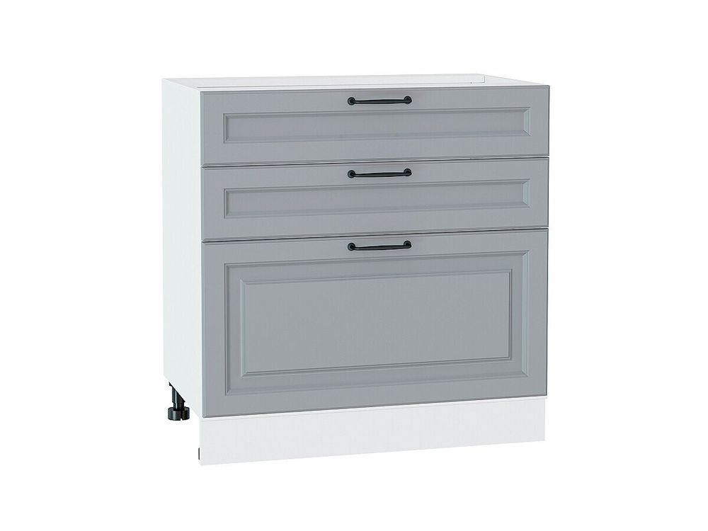 Шкаф нижний с 3-мя ящиками Ницца