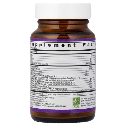 New Chapter, комплекс омега-3, 30 капсул без ГЭКРС