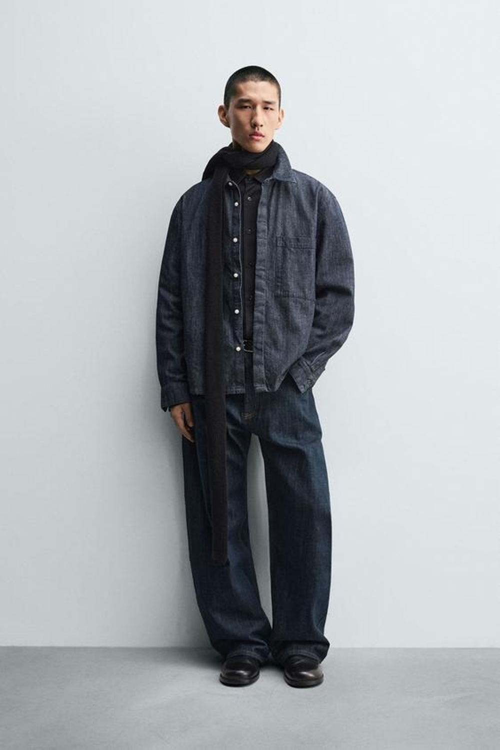 ZARA ДЖИНСЫ BALLOON FIT, ИНДИГО