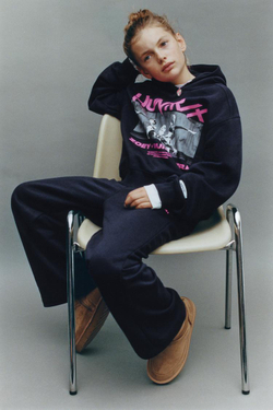 ZARA БРЮКИ WIDE LEG ИЗ МЯГКОЙ ТКАНИ KPOP DEMON HUNTERS™ NETFLIX ©, АНТРАЦИТОВО-СЕРЫЙ