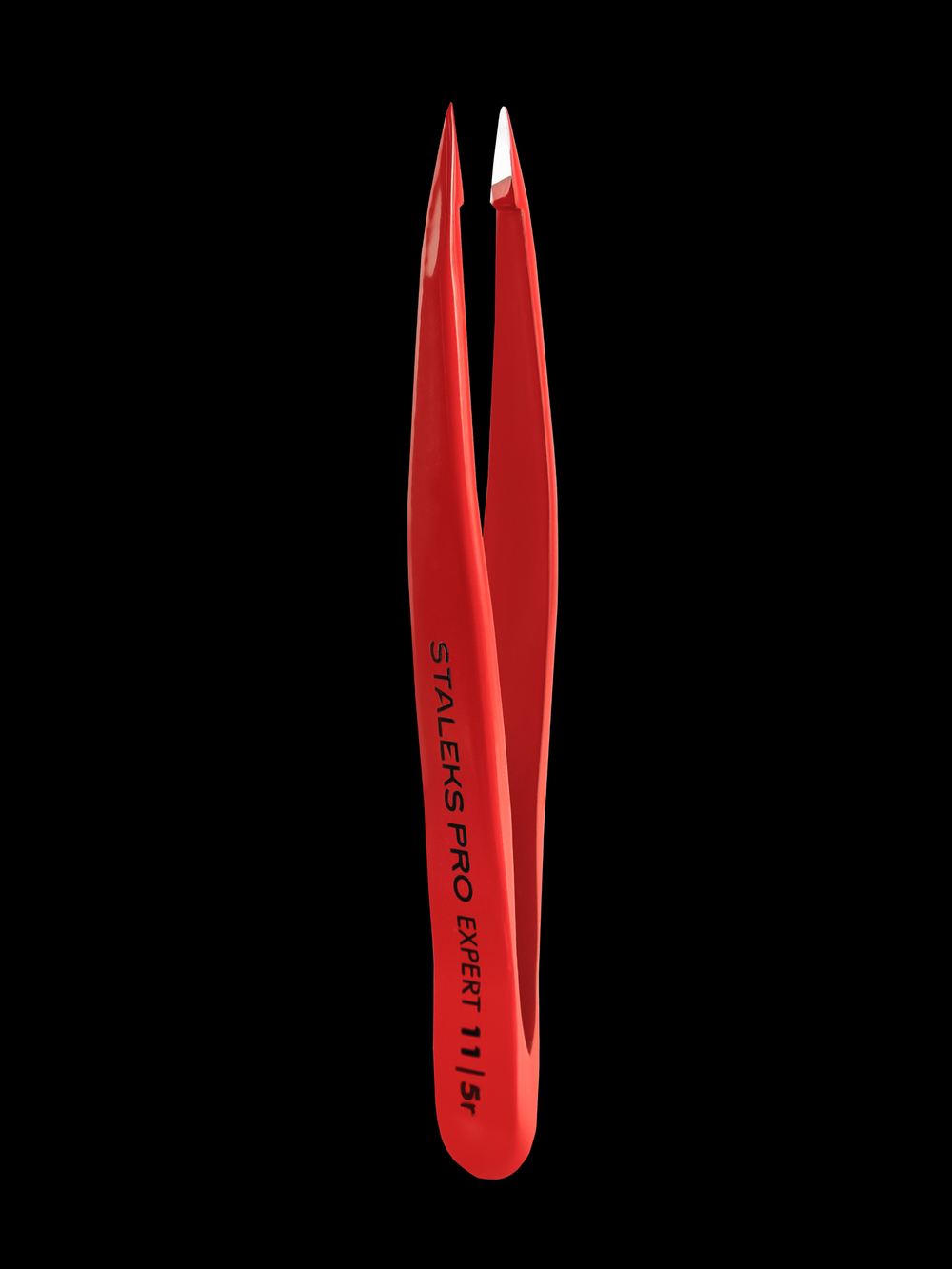 Пинцет для бровей EXPERT 11 TYPE 5r (точечный), красный