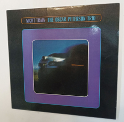 Винтажная виниловая пластинка LP The Oscar Peterson Trio Night Train (UK 1969)