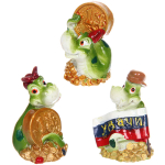 Фигурка новогодняя «Удачная змейка» 3,5*3,5*5,5 см, микс