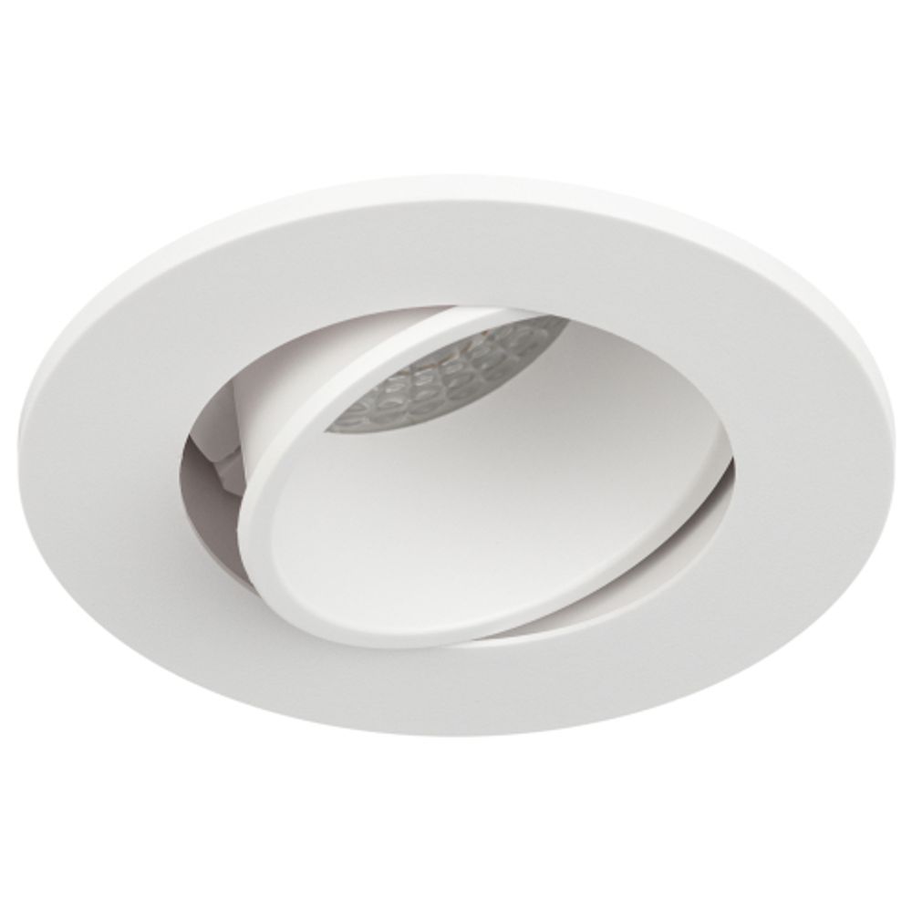 Встраиваемый светильник декоративный ЭРА KL90 WH MR16/GU5.3 белый, пластиковый | Декоративные встраиваемые светильники