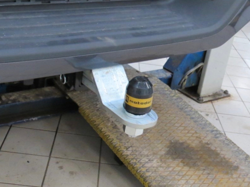 Фаркоп Motodor для Foton Tunland G7 2024- (оцинк. Шар) арт.97502-E