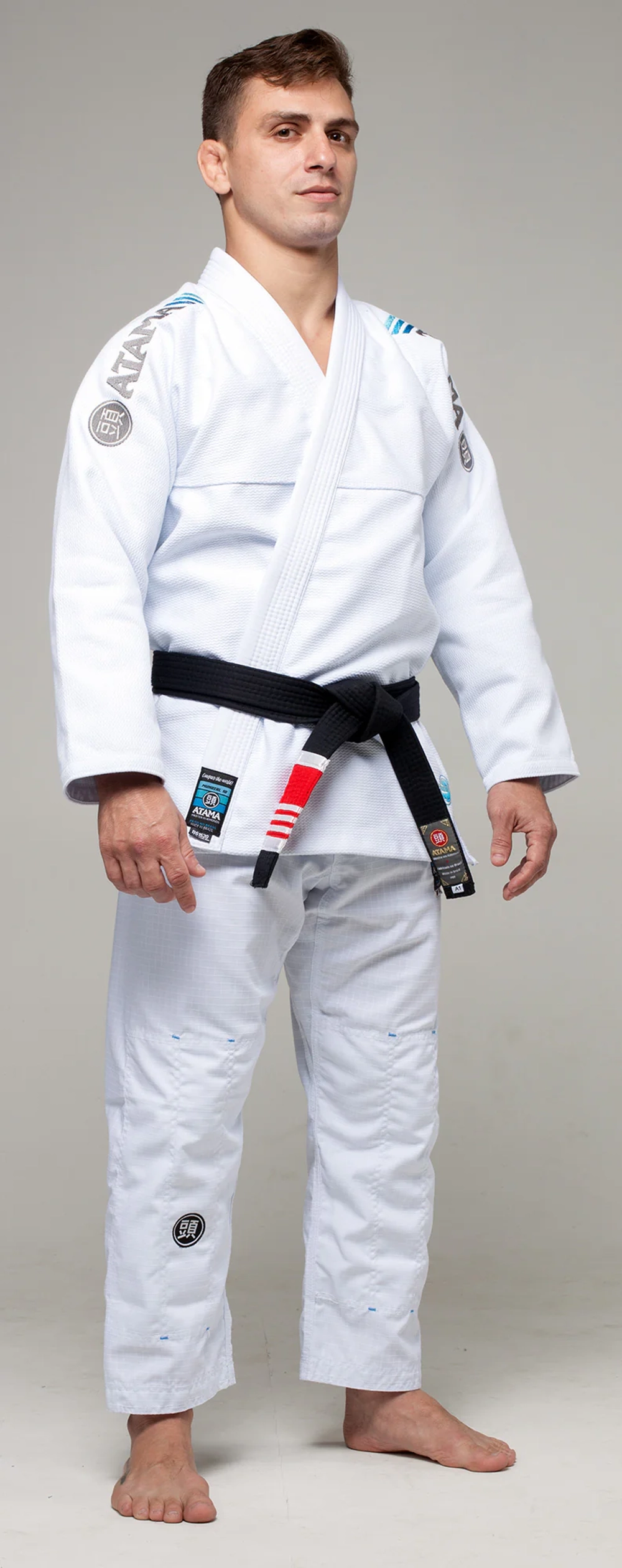 Кимоно ATAMA - Black Mundial 10 White