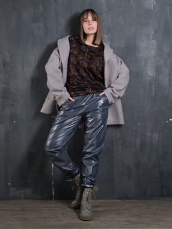 Джогеры /синий + берет