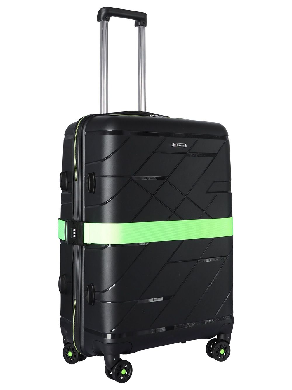 Чемодан 463 / С ремнем / Полипропилен