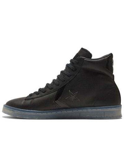 Кроссовки Converse Pro Leather High 'Black Ice Black Clear'