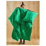 Комплект постельного белья IKEA BLASKATA (БЛОСКАТА), Односпальный, Зеленый, 150х200, 50х80 см