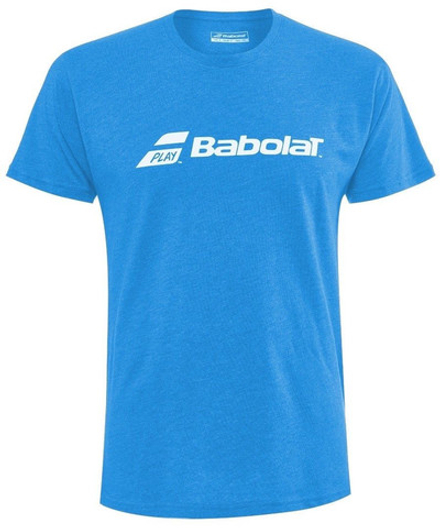 Мужская теннисная футболка Babolat Exercise Tee Men - blue aster heather