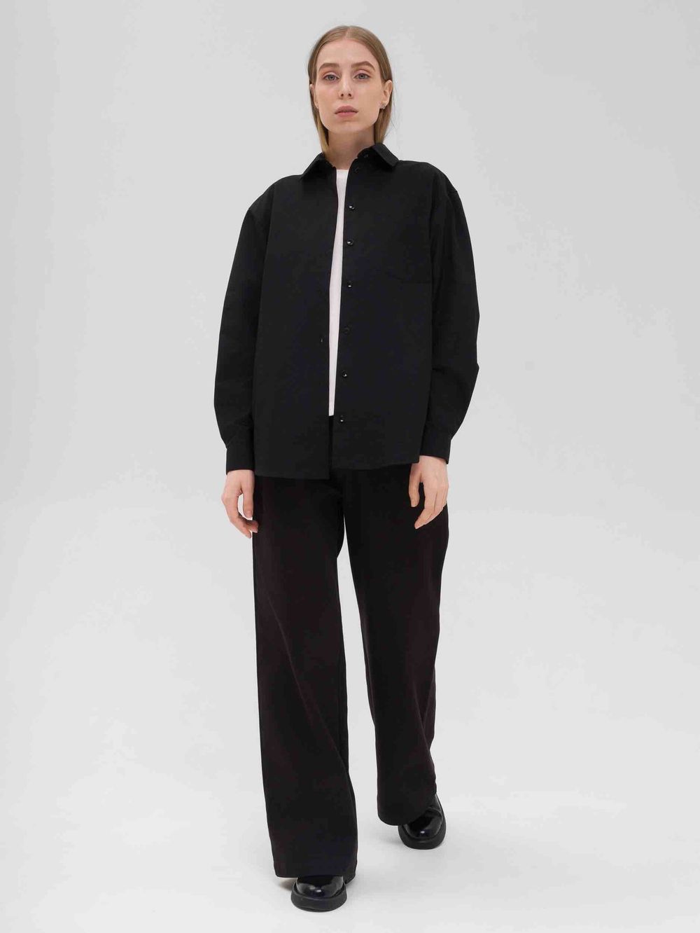 Рубашка FOS Женская Черная