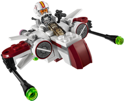 LEGO Star Wars: Звёздный истребитель ARC-170 75072 — ARC-170 Starfighter microfighter — Лего Звездные войны Стар Ворз