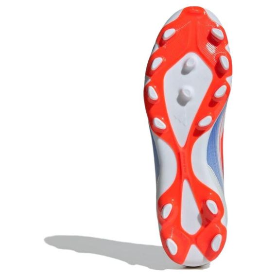 Футбольные бутсы Adidas F50 League Низкие Белые/Темно-Красные/Прозрачные Мужские