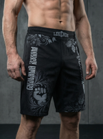 Шорты спортивные тренировочные LEGENDA Хохлома серая (3XL)