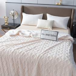 Плед Fluffy/Пушистый бамбуковая микрофибра FL018