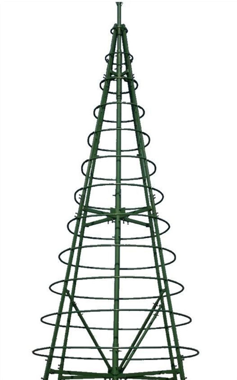 Уличная елка каркасная "Евро-2" (пвх) 9 м