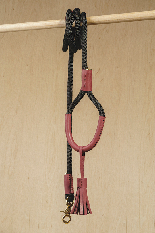 Поводок "Пони-Макарони" Винный