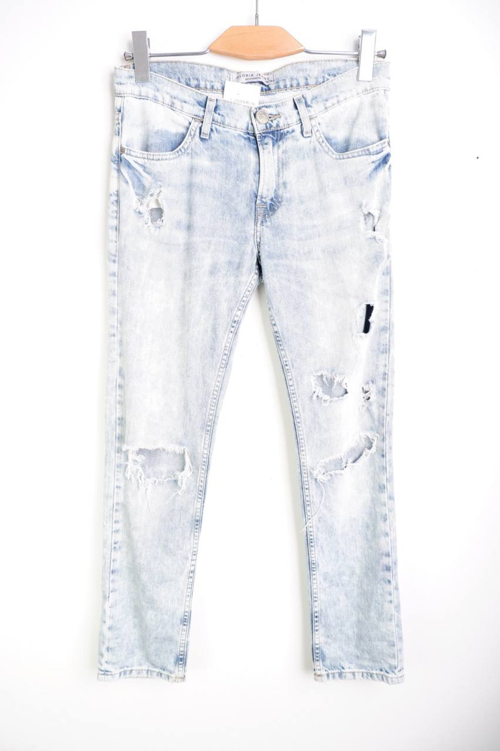 Джинсы Gloria Jeans модные, маркировка 40, визуально на 46 размер